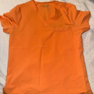 Orange mandala scrubs